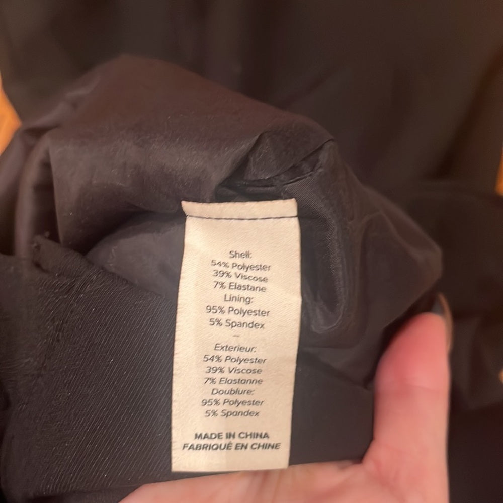 5à7 Cinq à sept Woman’s Black One Shoulder Ruffle Dress Size 0