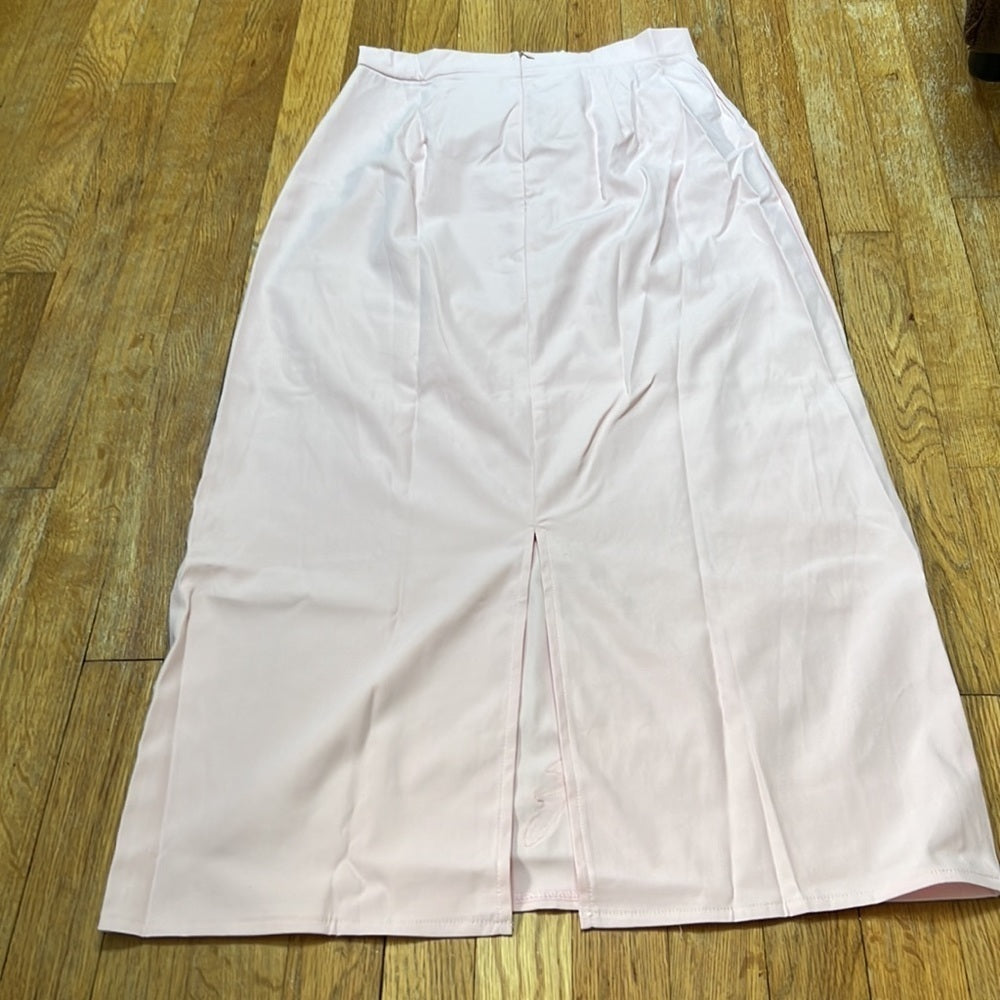 Women’s Light Pink Floral Skirt