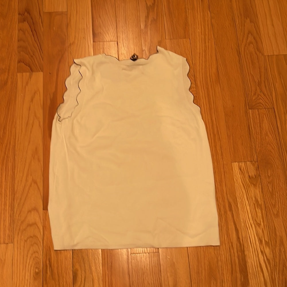 ANN Taylor Top with Black Lining Size XL