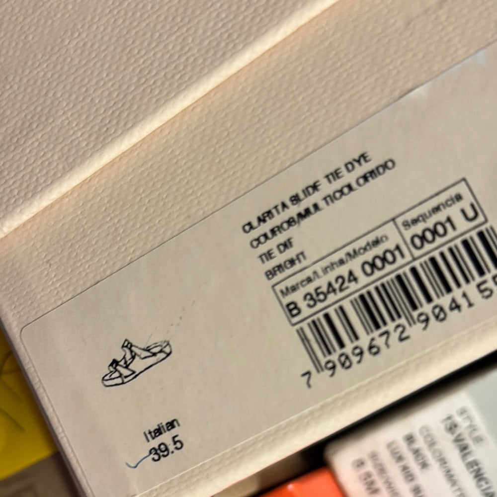 Birman Women’s Colorful Tie Dye Sandals Size 39.5/9.5