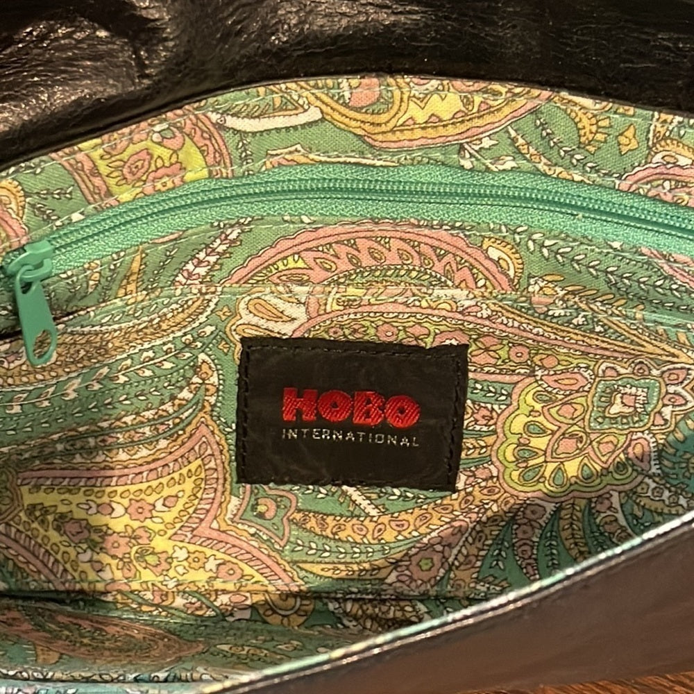 HOBO Black Clutch or Wristlet