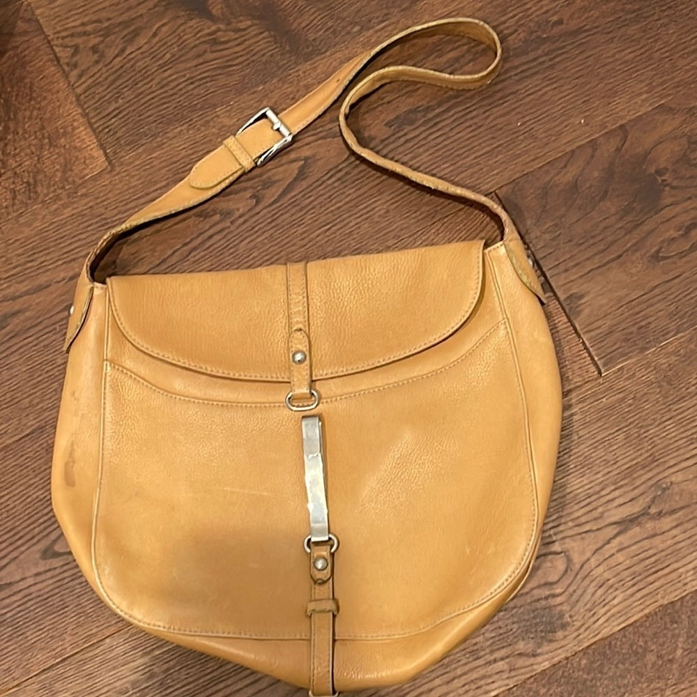 Barneys New York Tan Hobo bag
