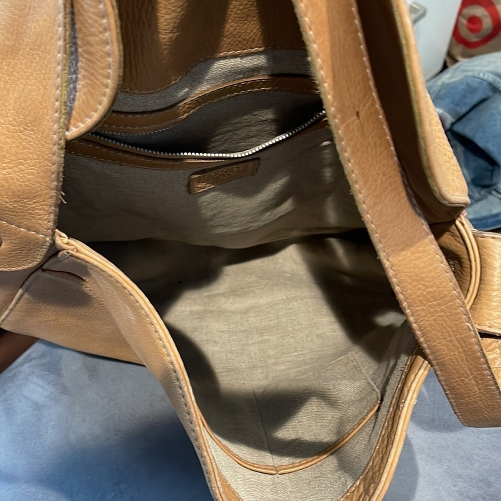 Barneys New York Tan Hobo bag