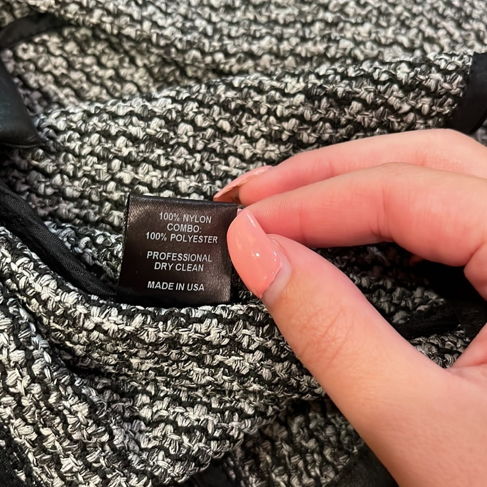 Generation Love Woman’s Grey Jacket With Black Accents