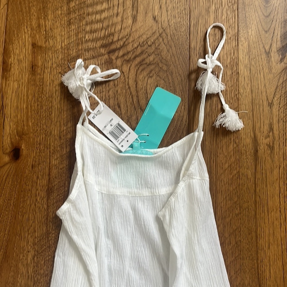 NWT Melissa Odabash Woman’s White Beach Dress Size M