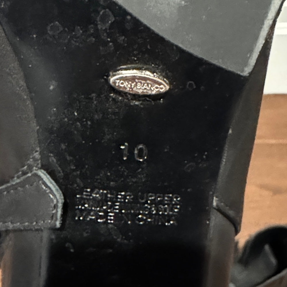 Tony Bianco Women’s Black Ankle Boots Size 10