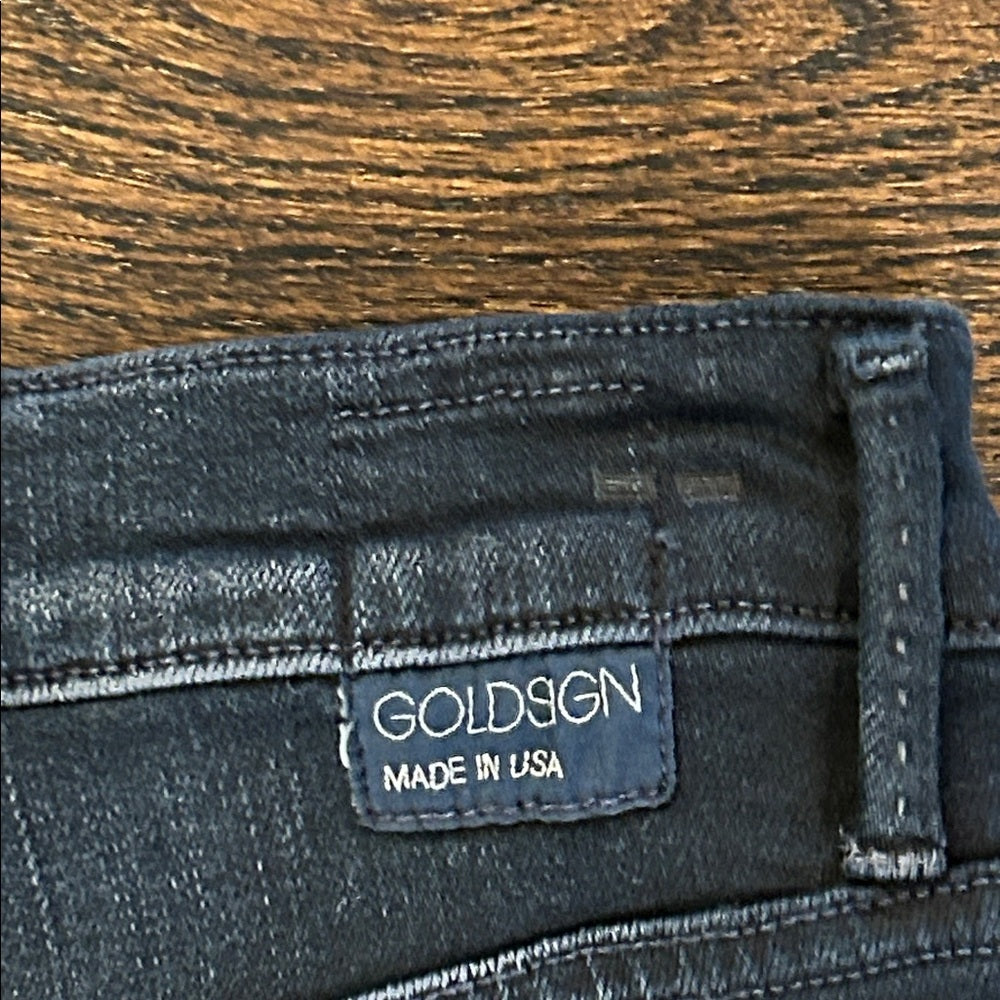 NWT Goldsign Women’s Classic Dark Wash Skinny Jeans Size 27