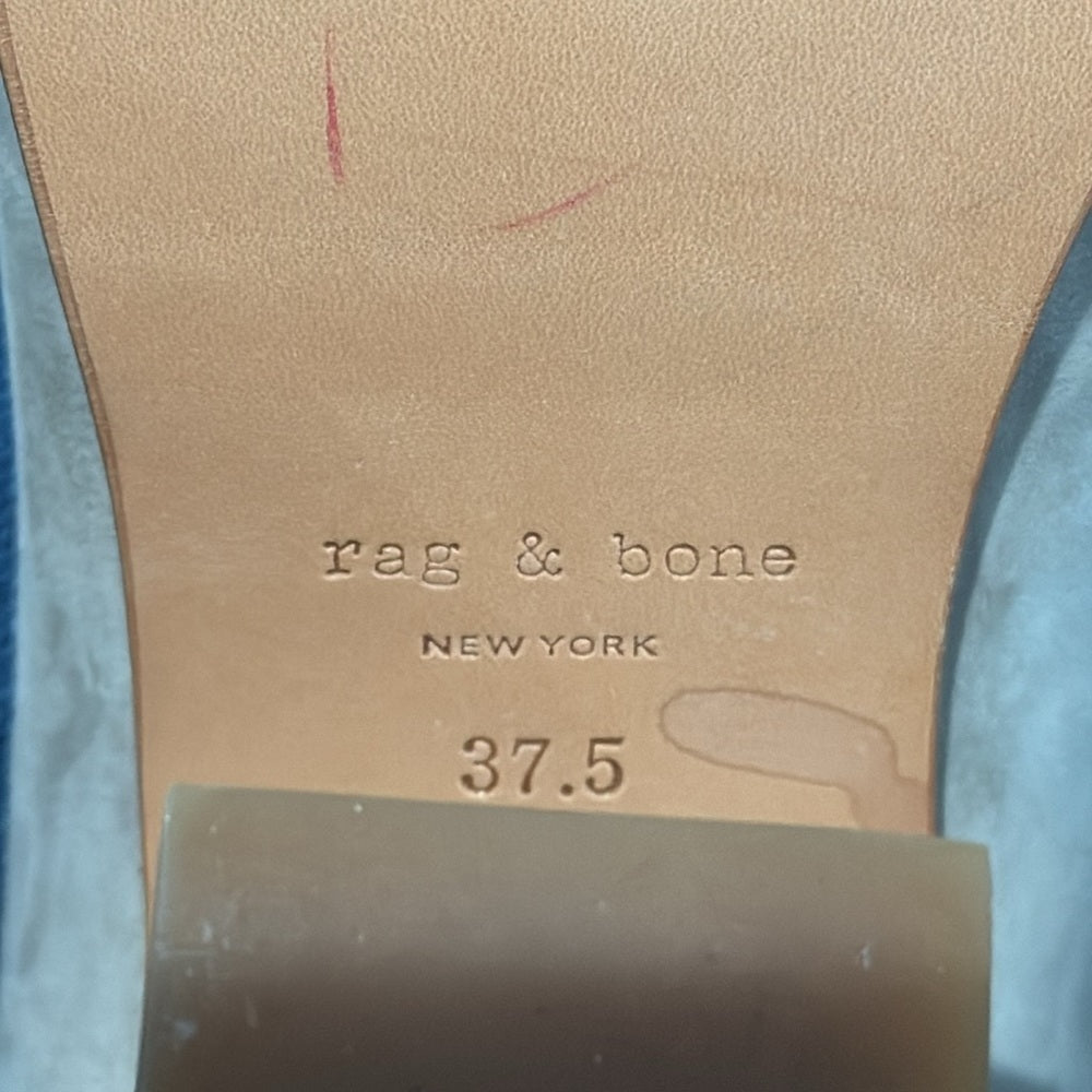 Rag & Bone Women’s Grey Suede Harrow Boots Size 37.5/7.5