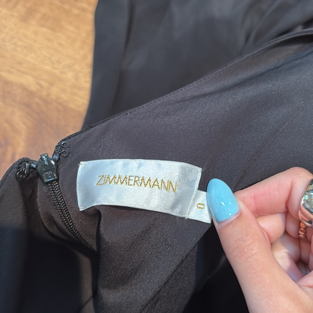 Zimmermann Woman’s Black Maxi Dress Size 0