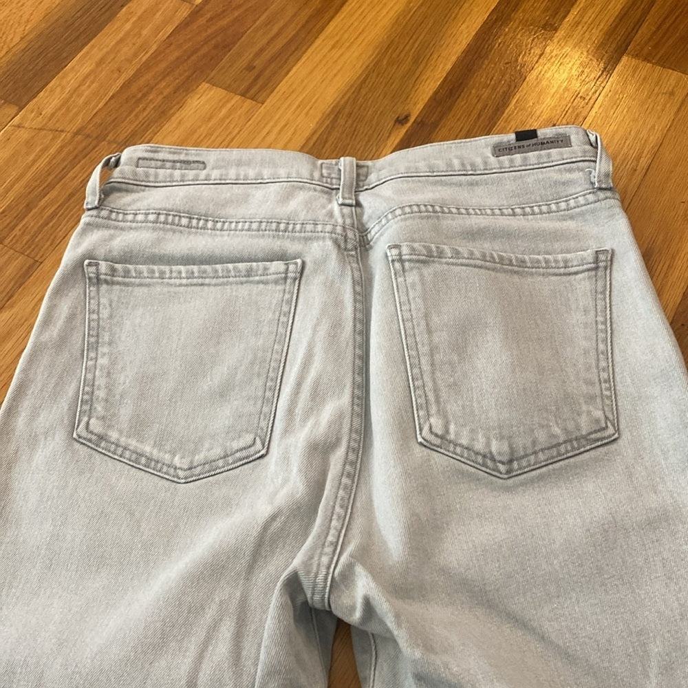 Citizens Of Humanity Women’s Blue Olivia High Rise Slim Jeans Size 27