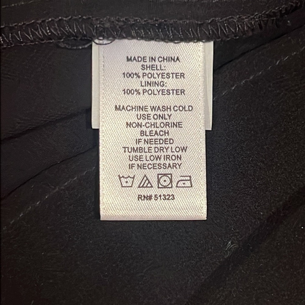 1. State Woman’s Black Blouse Size Small