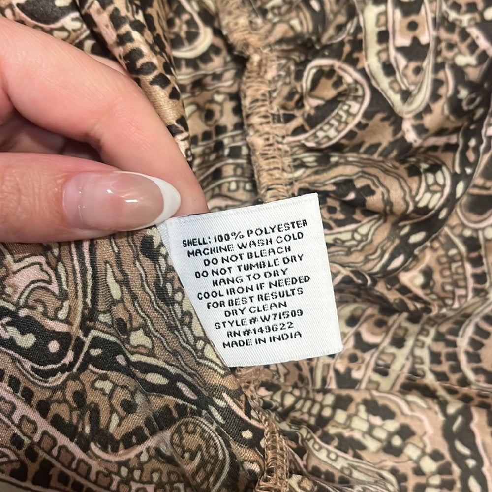 NWT Walter Baker Woman’s Desert Paisley Larana Dress Size XS