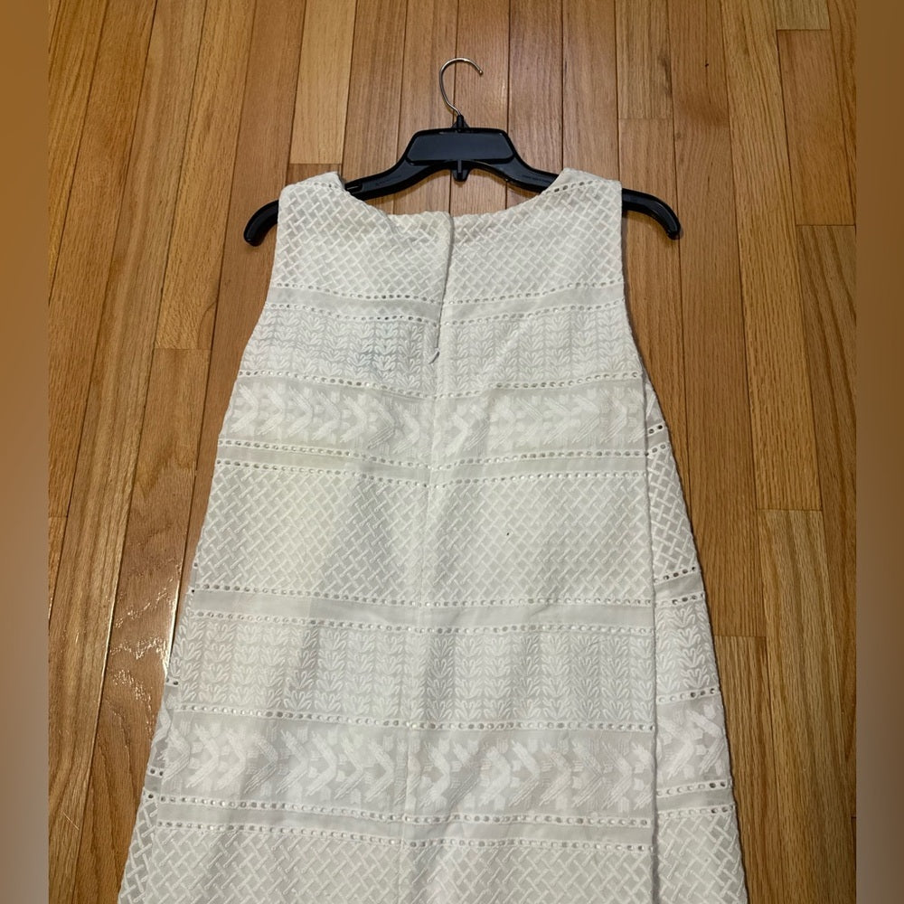 NWT Le Gali Elegant White Sleeveless Dress Size Small