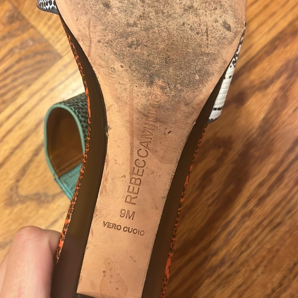 Rebecca Minkoff Woman’s Printed Heels Size 9M
