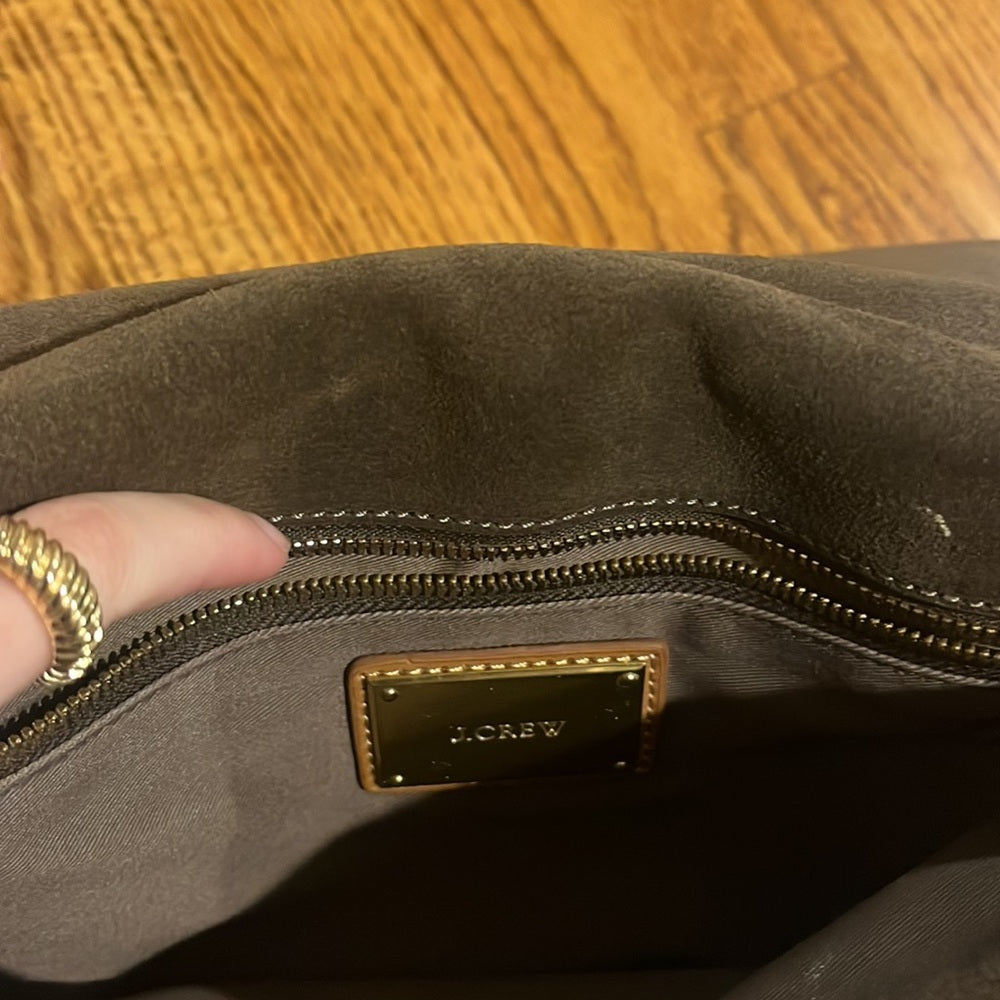 J Crew Woman’s Grey Crossbody Bag