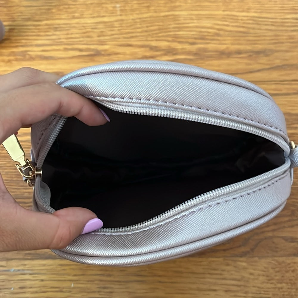 Women’s Purple Backpack With Matching Makeup Bag
