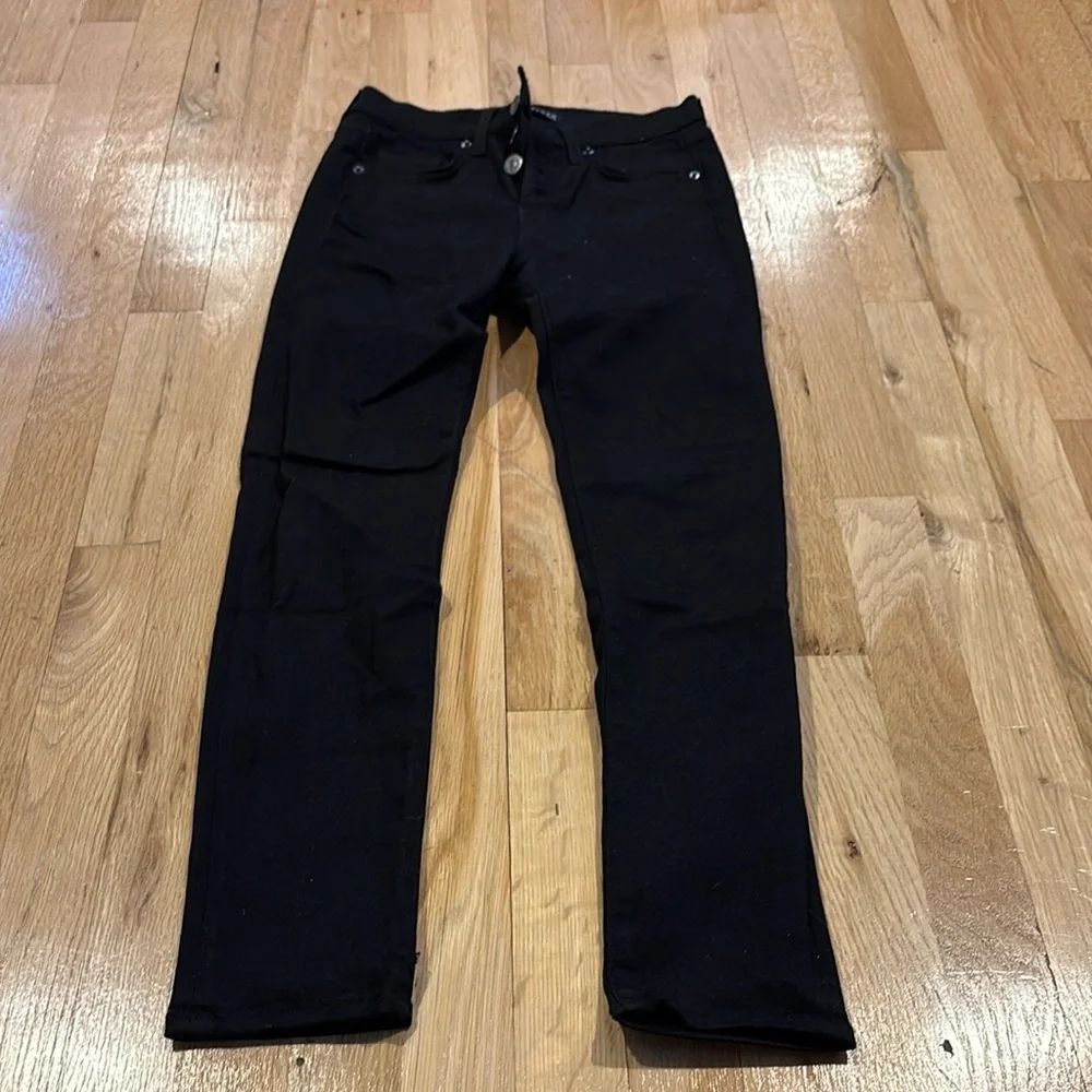 Veronica Beard Women’s Black Debby Skinny High Rise Denim Jeans Size 25