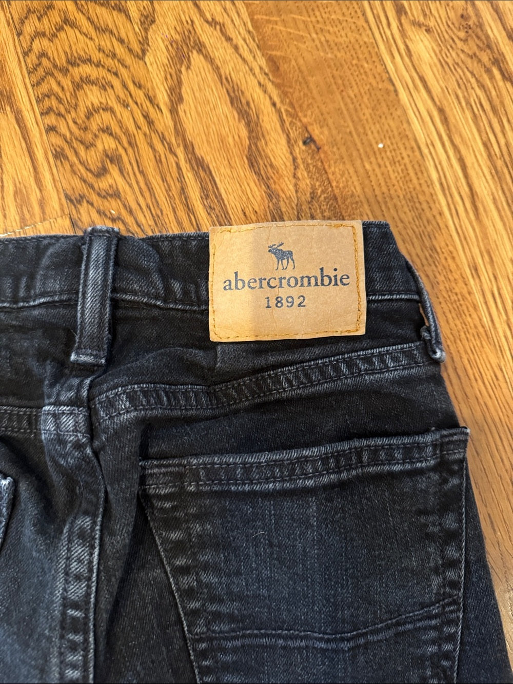 Abercrombie Kids Black Slim Jeans Size 13/14