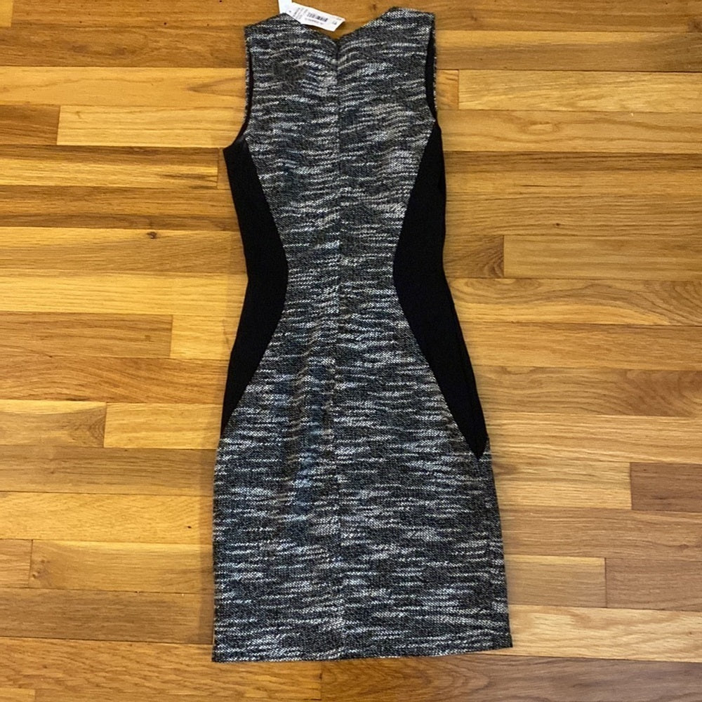 NWT Aqua Women’s Gray and Black Dress Size XS