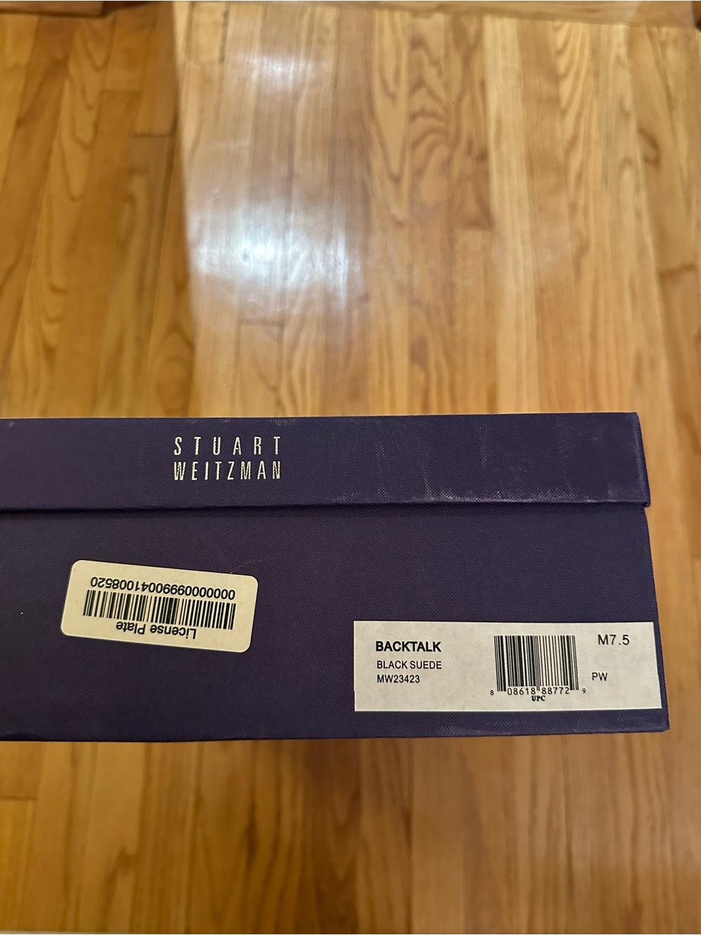 Stuart Weitzman Women’s Black BackTalk Knee-High Suede Boots Size 7.5