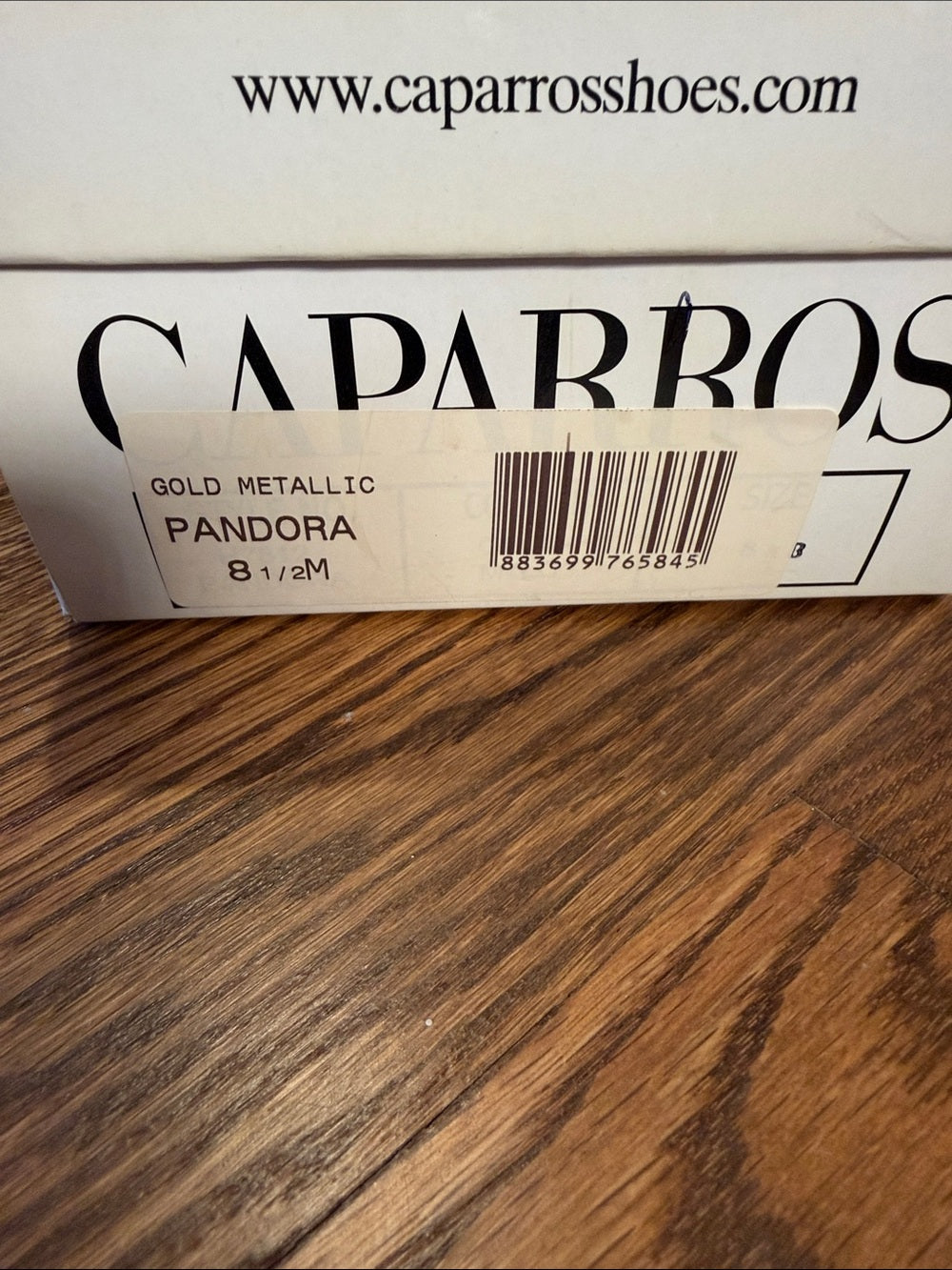 Caparros Gold Strappy Dress Sandals Size 8.5