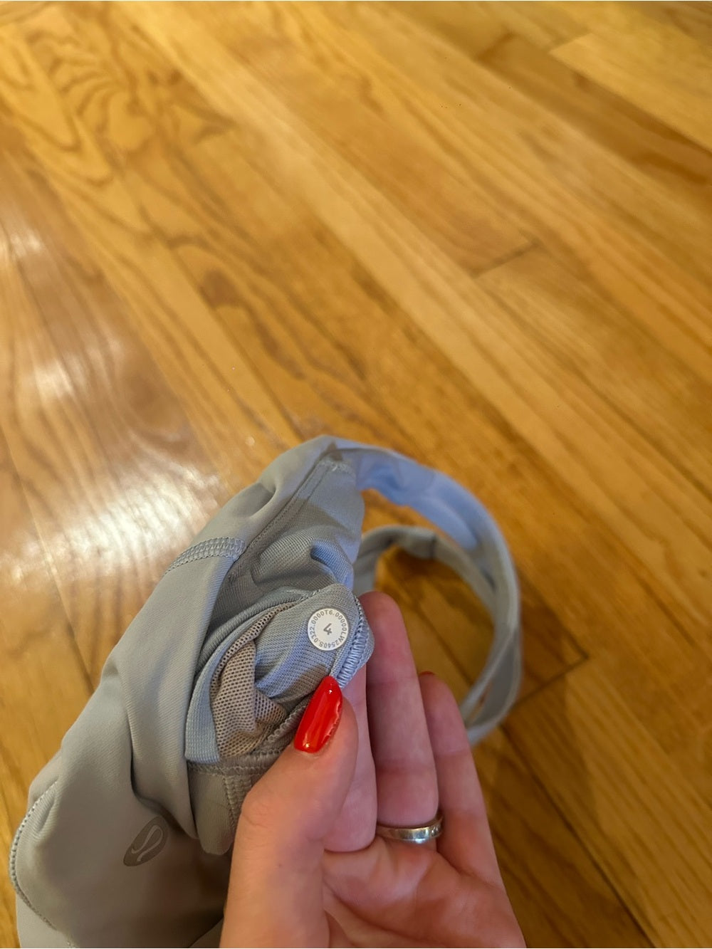 lululemon athletica Light Blue Energy Sports Bra Size 4
