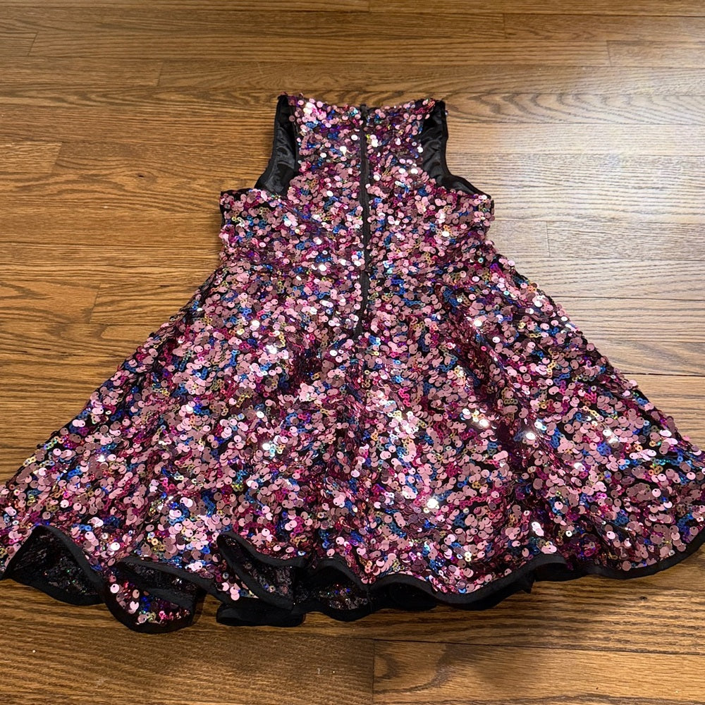 NWT Milly Multicolor Sequin Dress Size 6