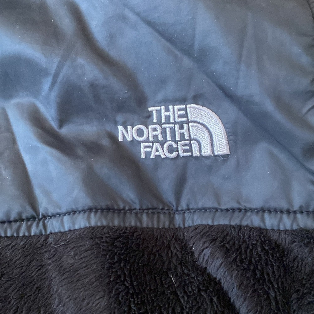 The North Face Girls Black Fleece Jacket Size L