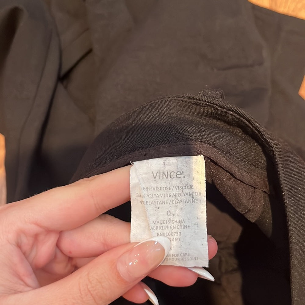 Vince Woman’s Black Pants Size 0