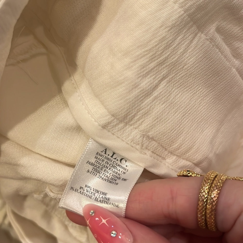 A.L.C Woman’s White Pants Size 2