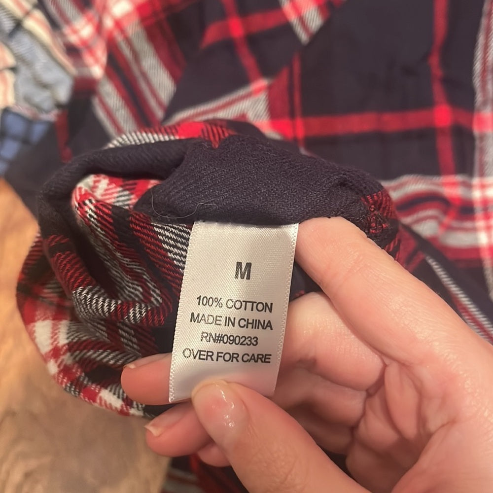 NWT Pacsun Men’s Multicolor Flannel Size M