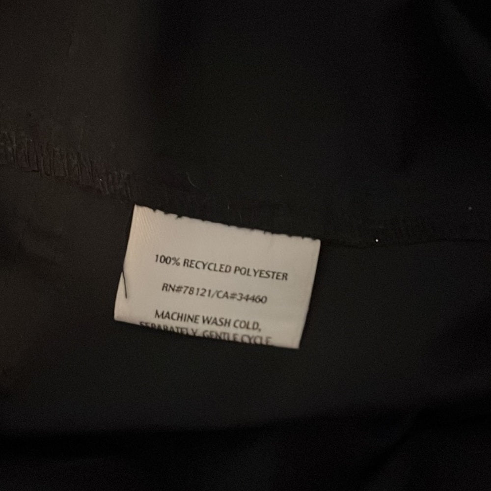 Eileen Fisher Woman’s Black Rain Jacket Size S