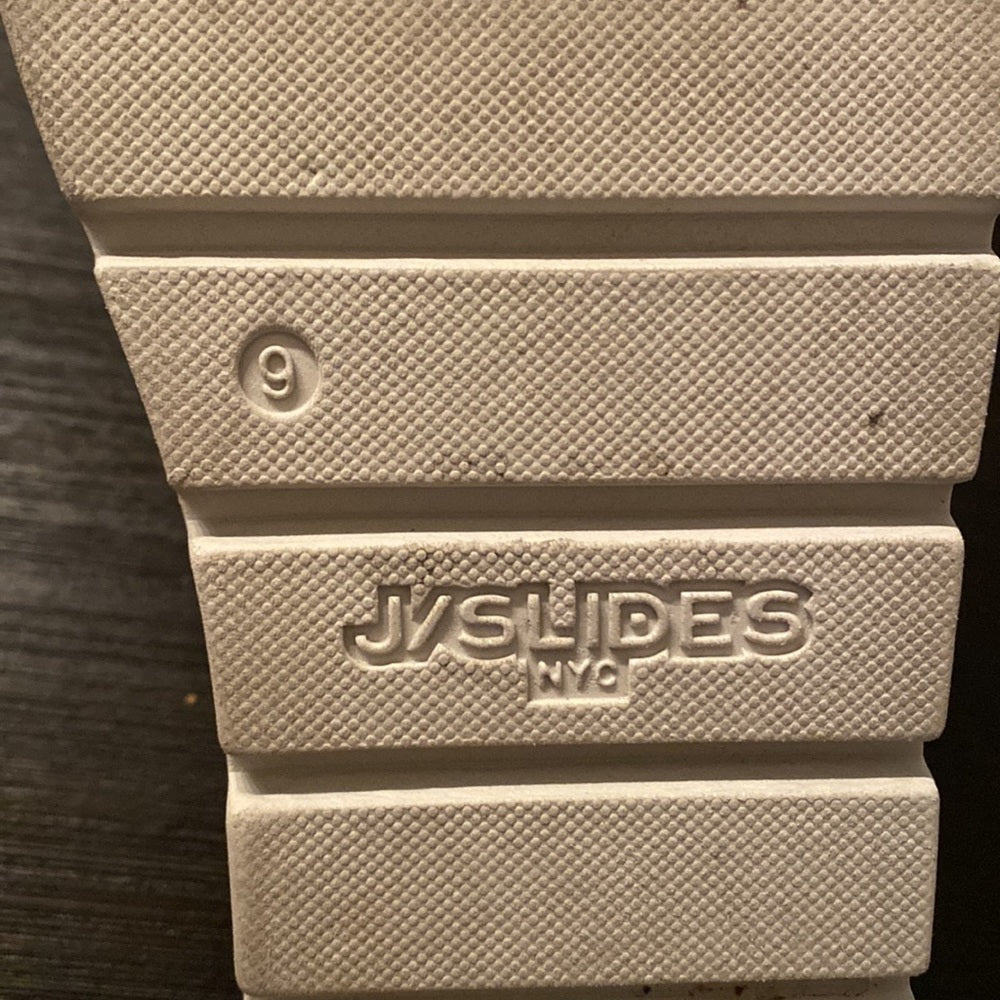 J/Slides Women’s Size 9 Black Platform Slides