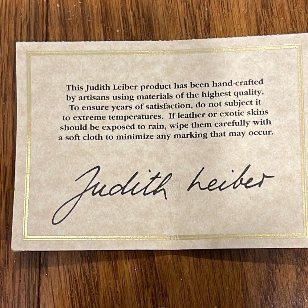 Judith Leiber Rectangular Crystal Clutch or Shoulder Bag