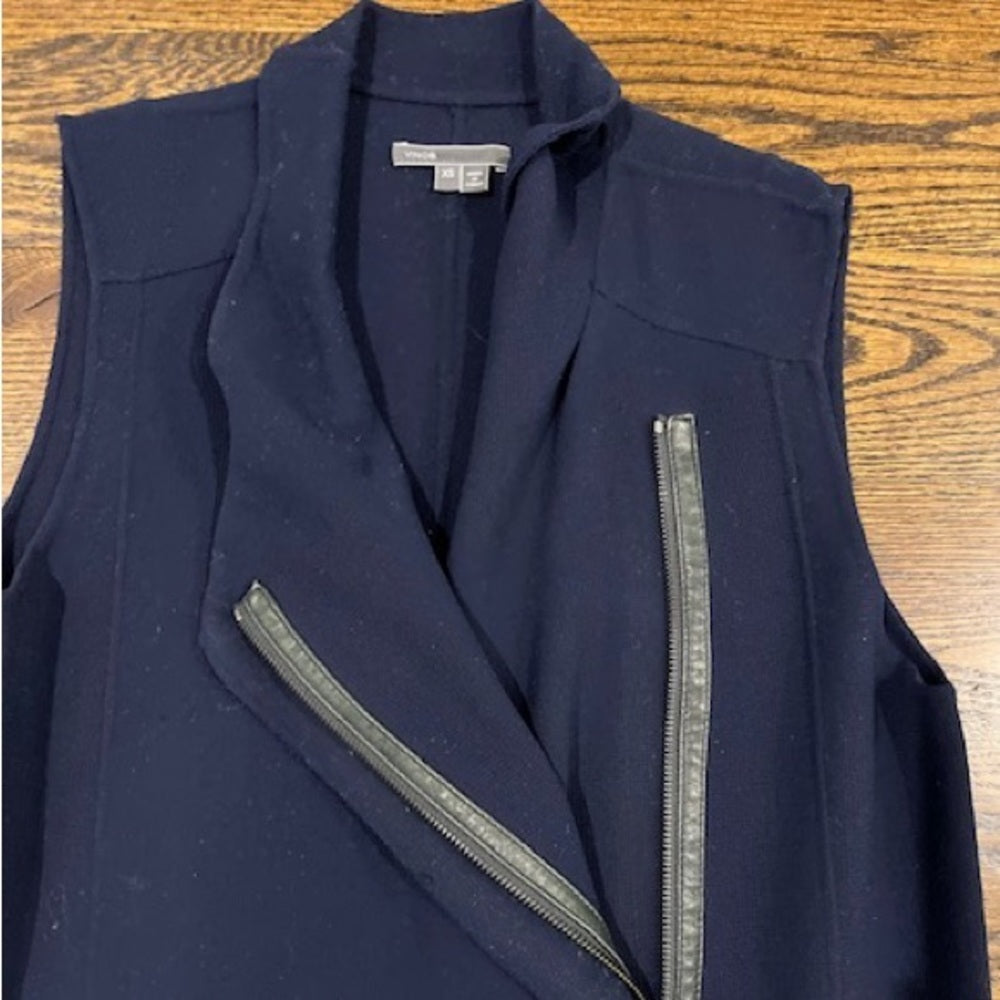 Vince Women’s Navy Sleeveless Dress Size XS