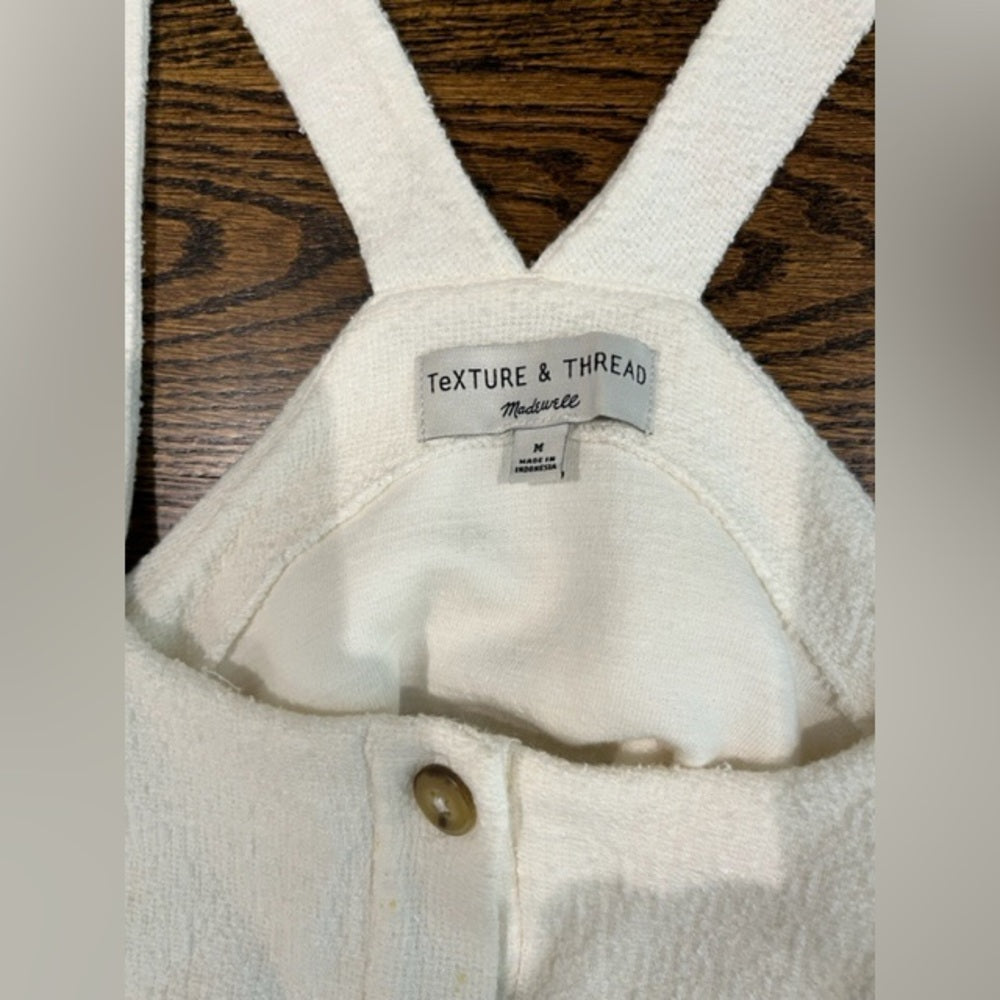 Madewell Women’s White Tank Size Medium