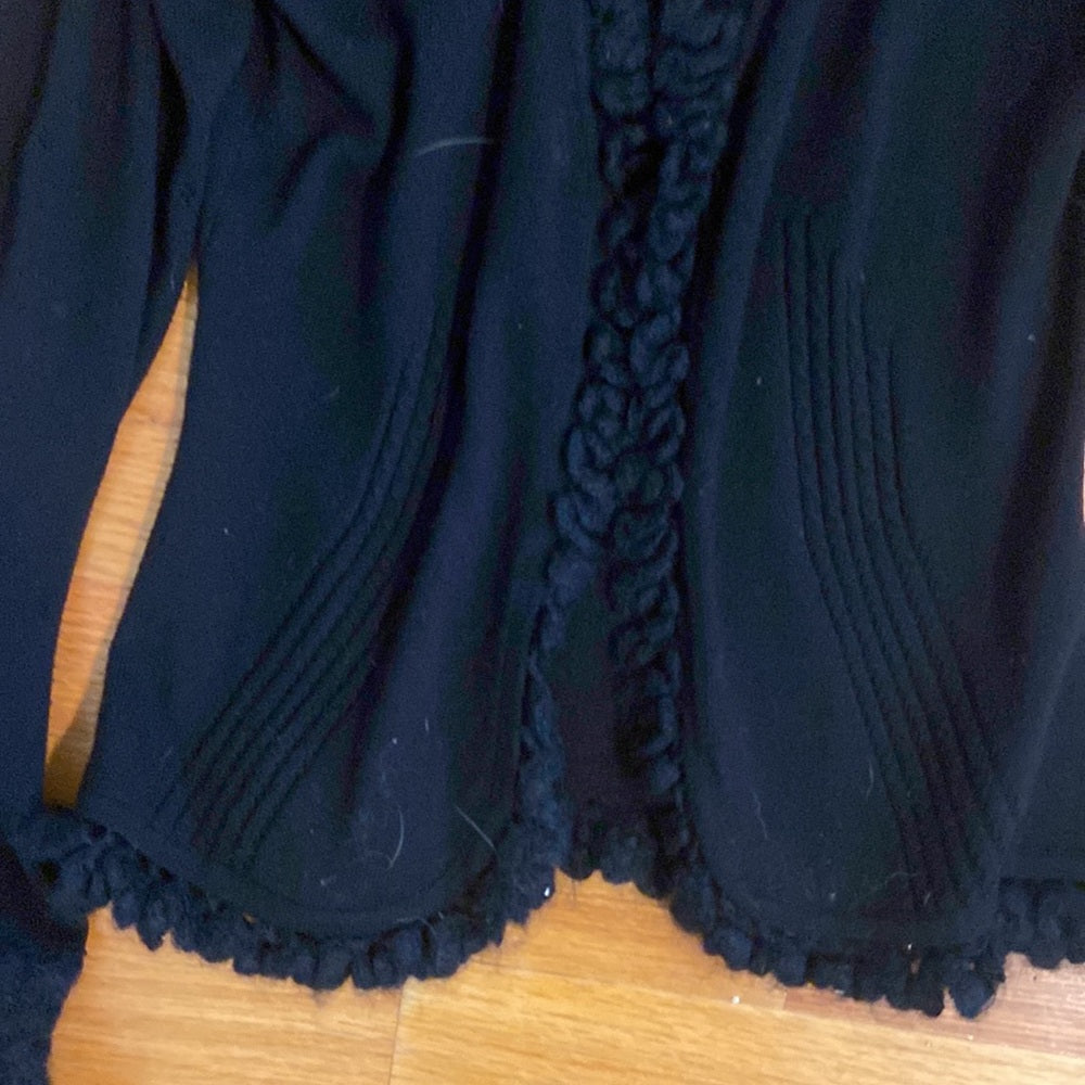 Women’s Nanette Lepore black cardigan. Size M