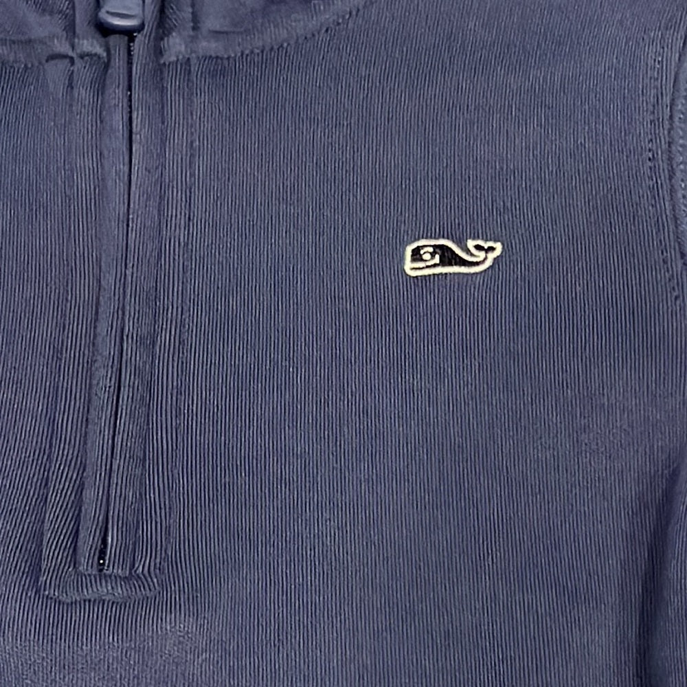 Vineyard Vines Navy Half Zip Boys Top Size 5