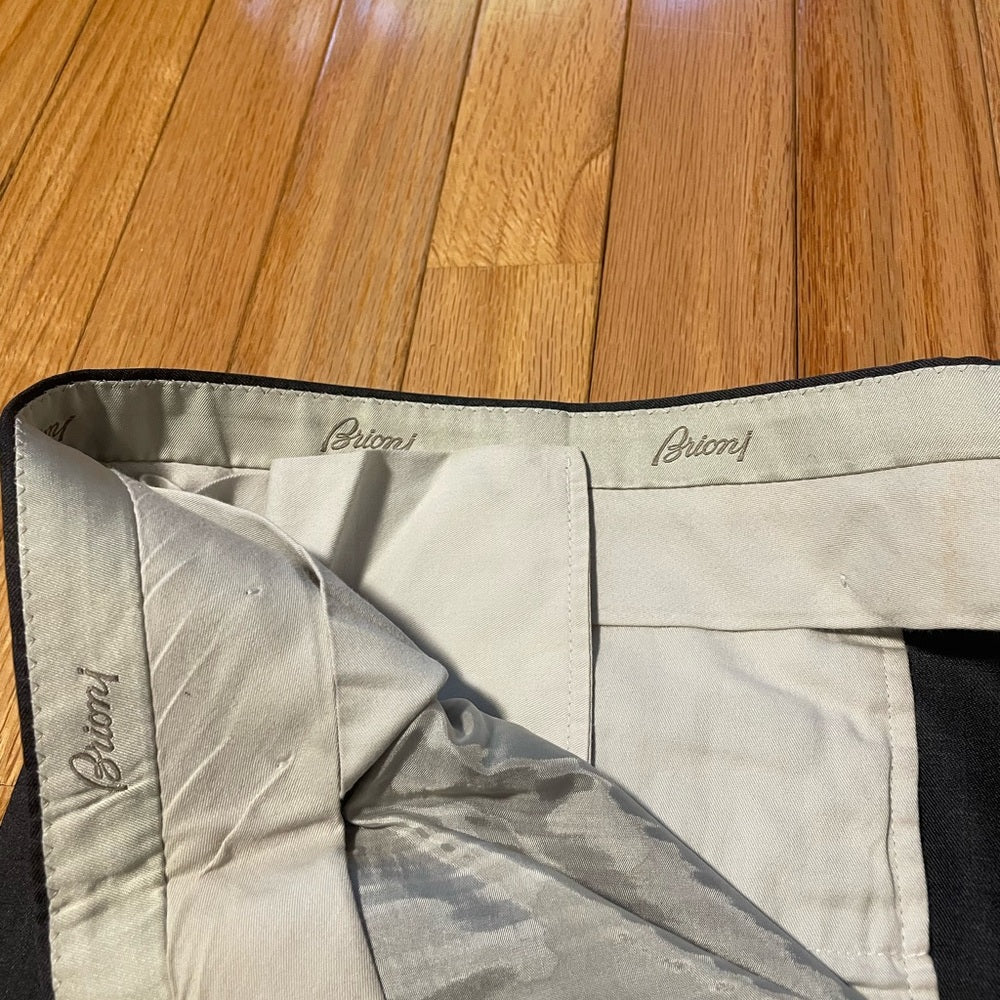 Brioni Men’s Dark Grey Dress Pants Size 40