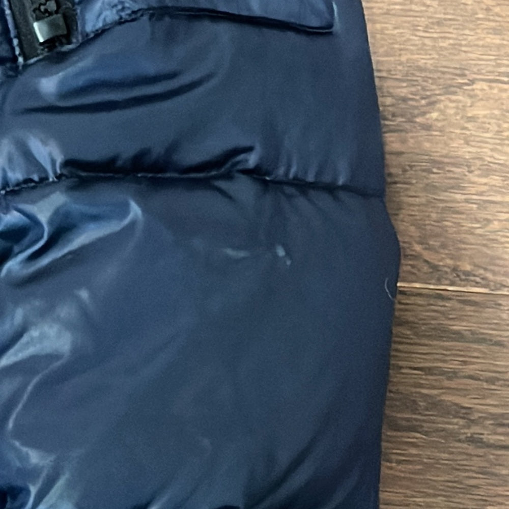 SAM Girls Hooded Down Navy Jacket Size 10