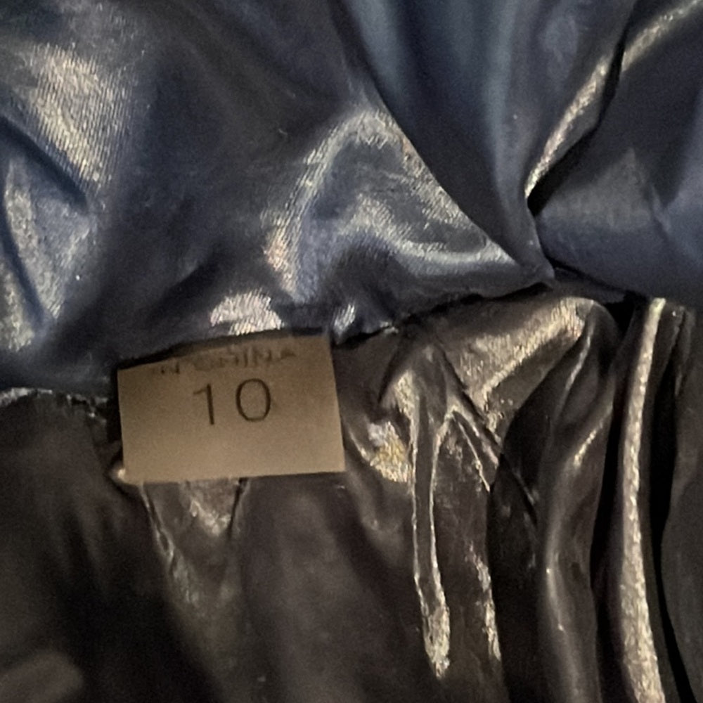 SAM Girls Hooded Down Navy Jacket Size 10