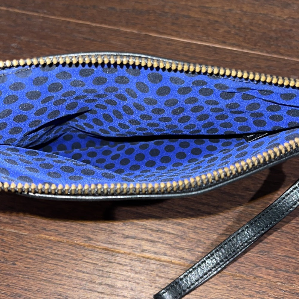 Rebecca Minkoff Black Leather Wristlet
