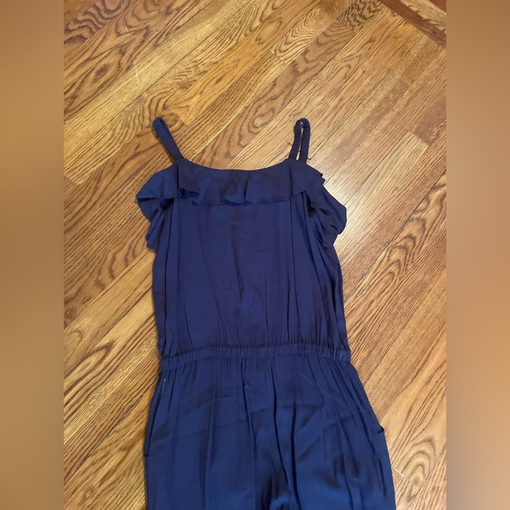 ARMANI Junior Girls Dark Purple Jump Suit Size 14