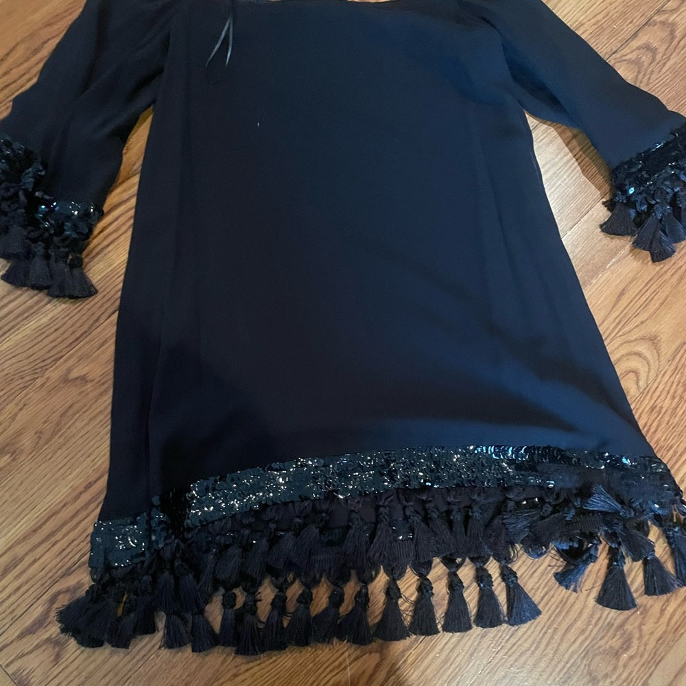 Mestiza Black Off the Shoulder Dress Size XS