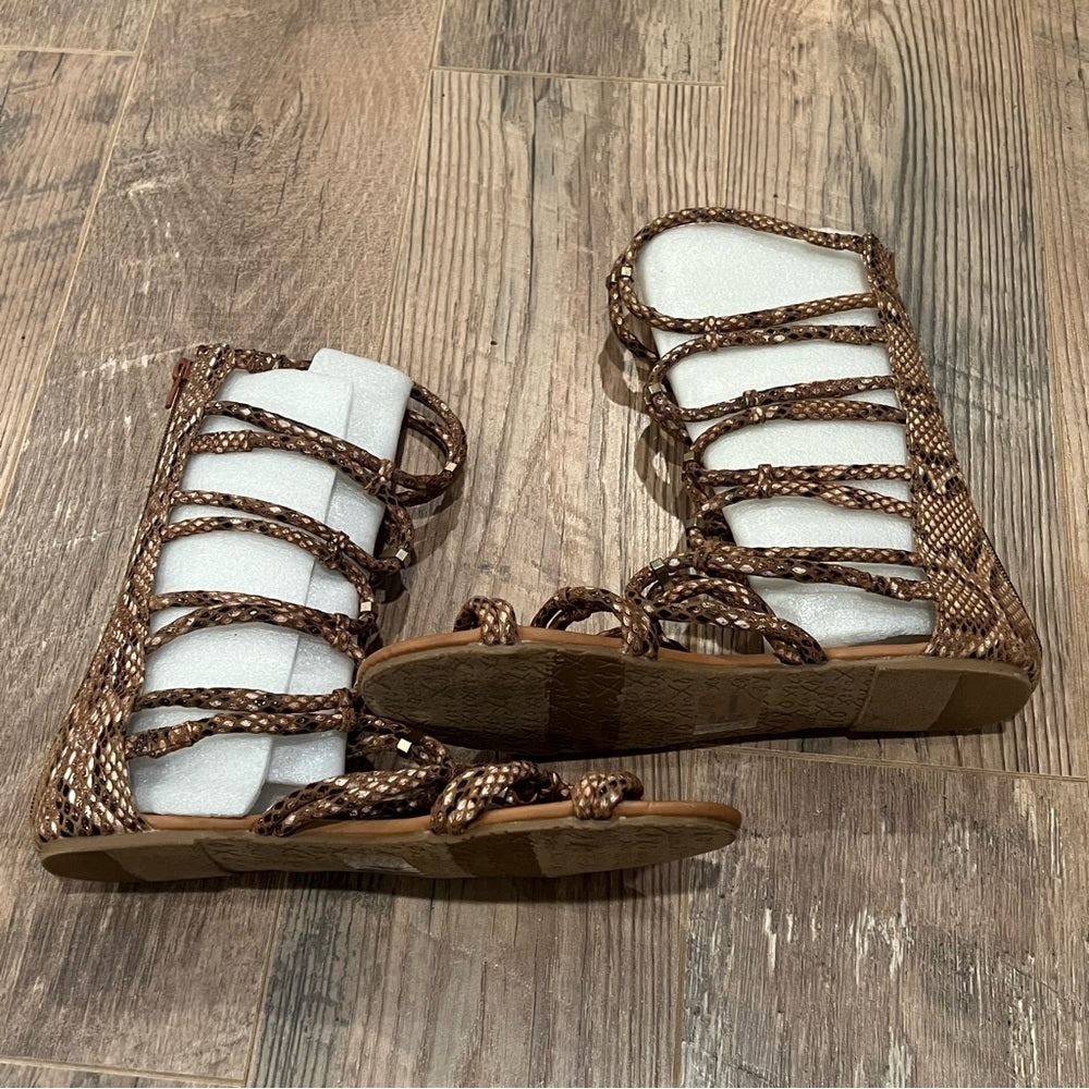 Gizella Woman’s Open Toe Casual Gladiator Sandals Size 9