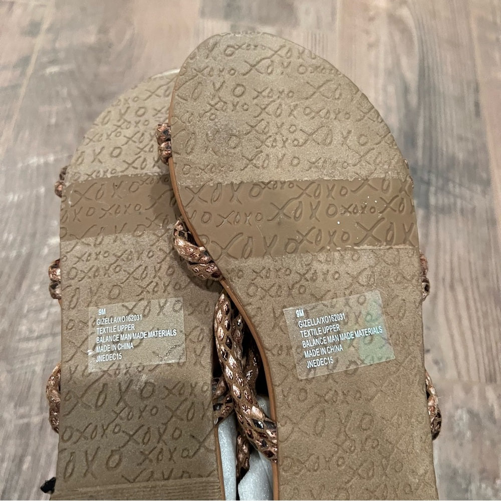 Gizella Woman’s Open Toe Casual Gladiator Sandals Size 9
