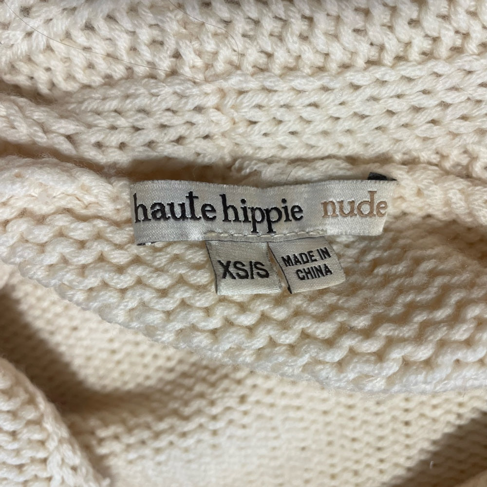 Haute Hippie Nude Heavy Cardigan Size XS/S
