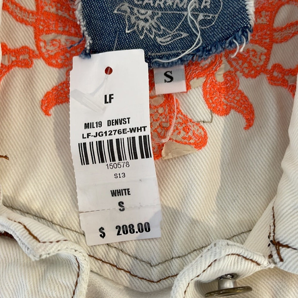 Car Mar LF Girls Jean Vest Size Small