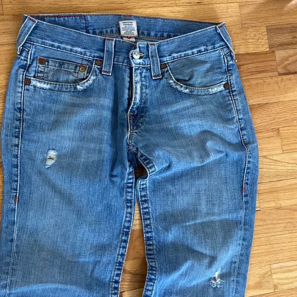 Men’s True Religion jeans. Blue denim. Size 32