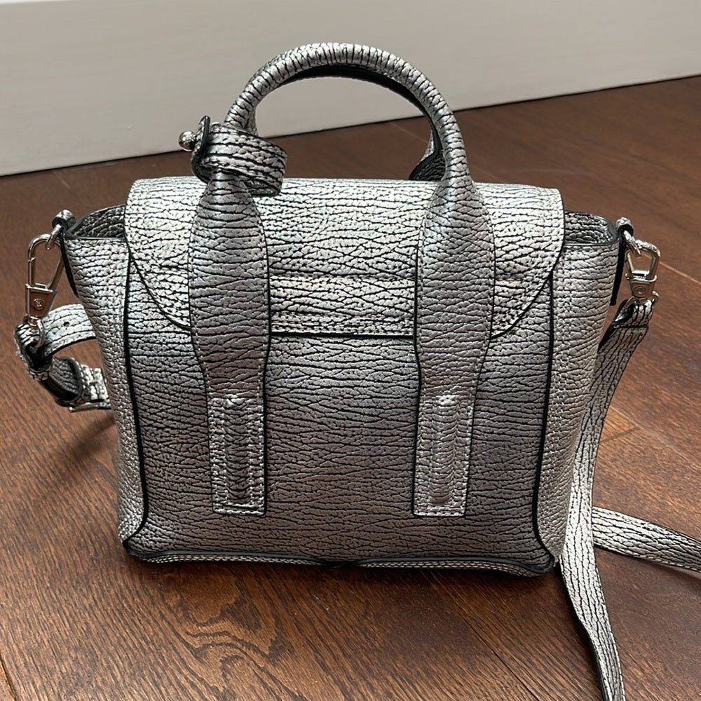 3.1 Phillip Lim Silver Pashli Mini Satchel